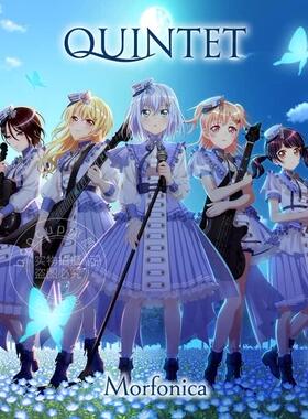 【中图音像】QUINTET 通常盤 日本原版CD Morfonica专辑 BanG Dream!乐队