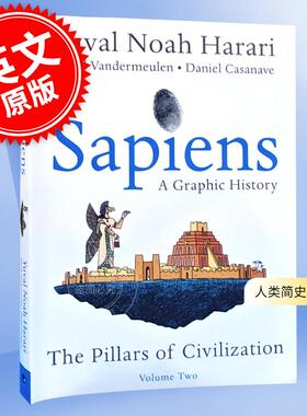 现货 人类简史 从动物到上帝 漫画故事书第二辑 世界通史Harari 尤瓦尔·赫拉利 英文原版 Sapiens: A Graphic History, Volume 2:
