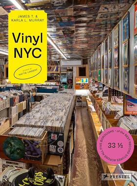 纽约黑胶：五大行政区精选唱片行 英文原版 VINYL NYC: 33 1/3 of the Best Record Stores Across All Five Boroughs