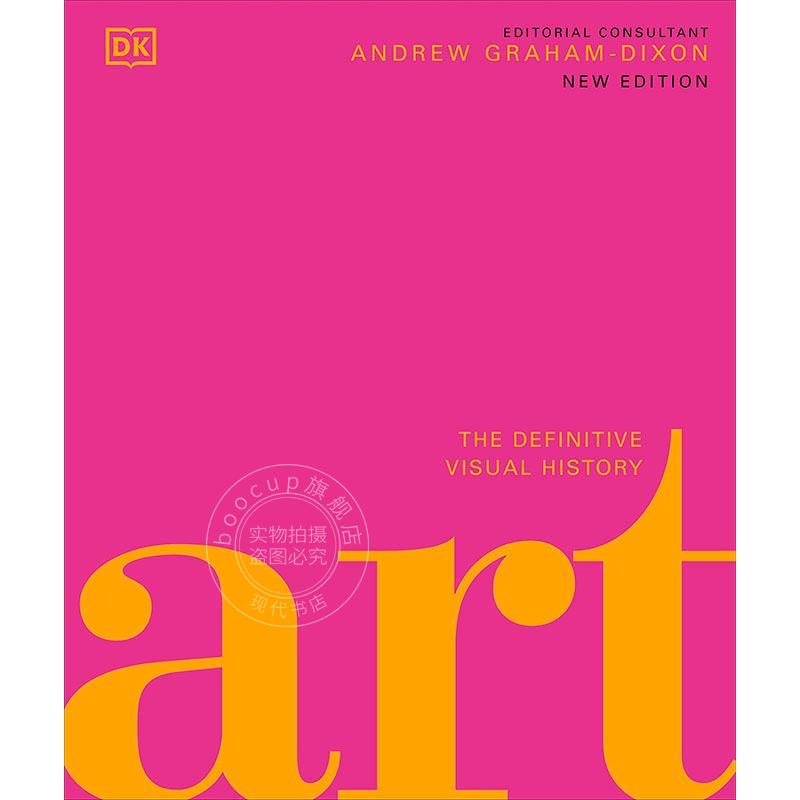 现货 DK艺术图解百科 世界名作全景导读 艺术作品时间线 英文原版 Art: The Definitive Visual Guide