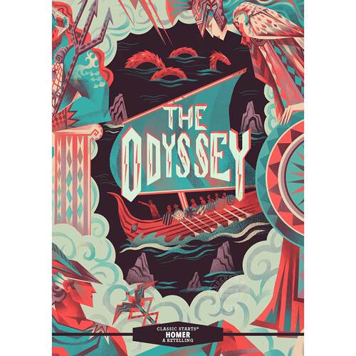 现货 奥德赛 Classic Starts系列 精装 英文原版 Classic Starts: The Odyssey