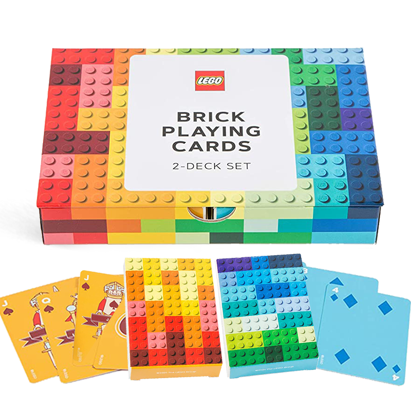 乐高玩具正版进口LEGO扑克牌
