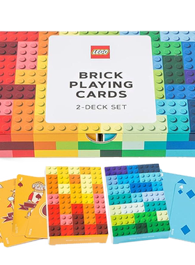 乐高玩具正版进口LEGO扑克牌