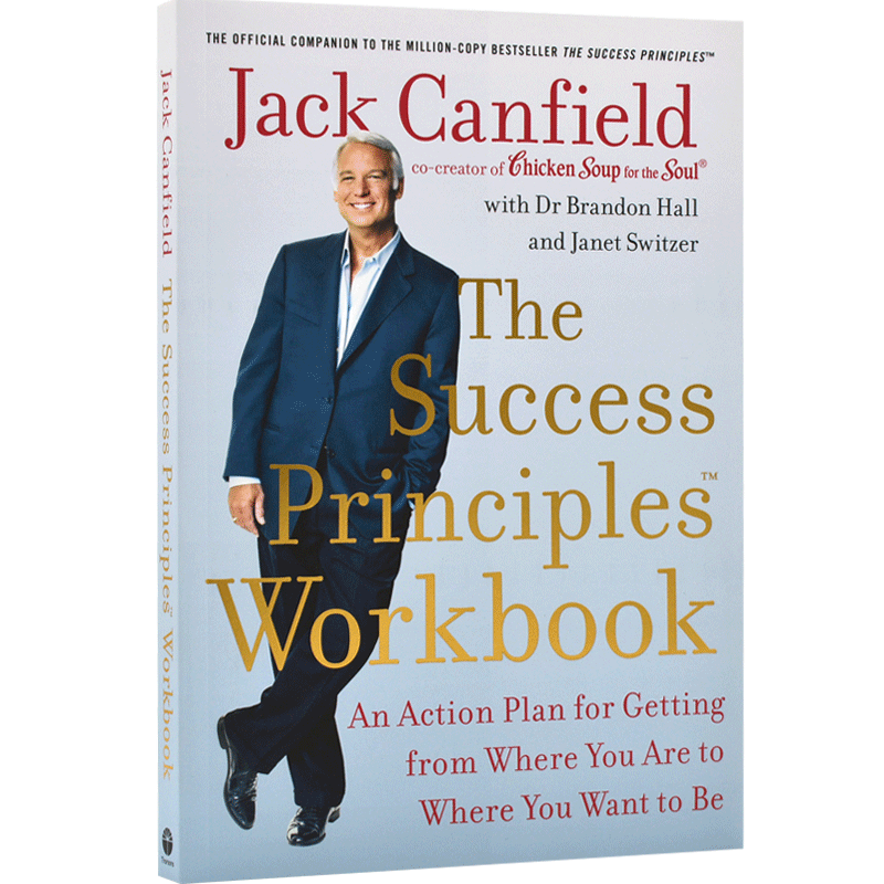 成功原则 英文原版 The Success Principles Workbook 杰克·坎菲尔 心灵鸡汤作者 成功学 心灵励志 Jack Canfield