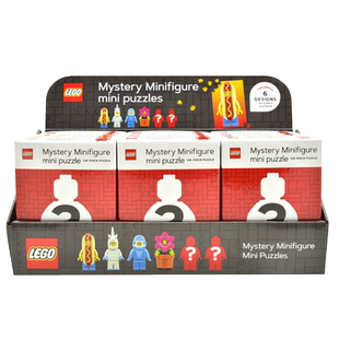 乐高LEGO 人仔盲盒拼图 12盒套装 英文原版 Mystery Minifigure Puzzles 正版进口 乐高玩具 益智拼图