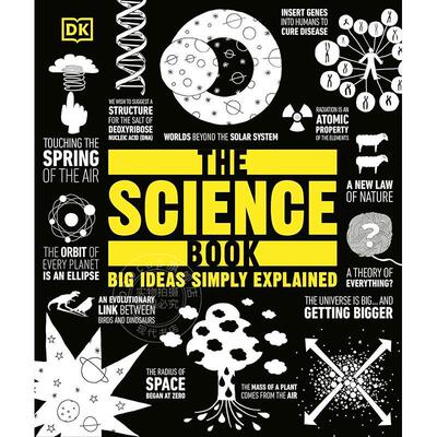 预售 科学之书 DK出版社 科普启蒙读物 英文原版 The Science Book 12+岁