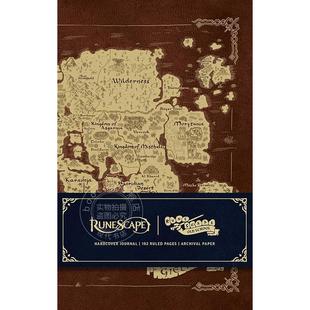现货 RuneScape 精装笔记本横线 游戏周边 英文原版 RuneScape Hardcover Journal
