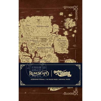 现货 RuneScape 精装笔记本横线 游戏周边 英文原版 RuneScape Hardcover Journal