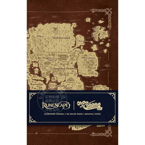 现货 RuneScape 精装笔记本横线 游戏周边 英文原版 RuneScape Hardcover Journal