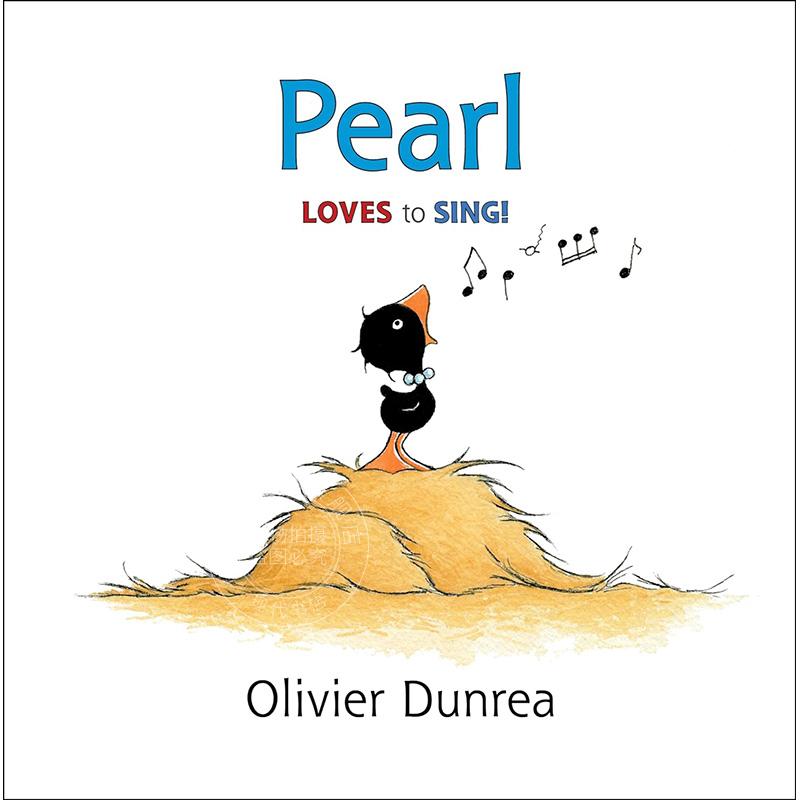 珍珠 儿童绘本故事书 Gossie & Friends系列 Olivier Dunrea 英文原版 Pearl 4-8岁