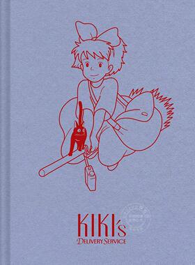 吉卜力工作室魔女宅急便笔记本 动画电影周边书 英文原版 Studio Ghibli Kiki's Delivery Service Notebook