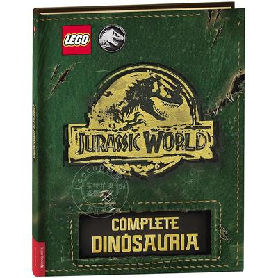 现货 乐高侏罗纪世界 恐龙全集 英文原版 LEGO Jurassic World: Complete Dinosauria 7-9岁