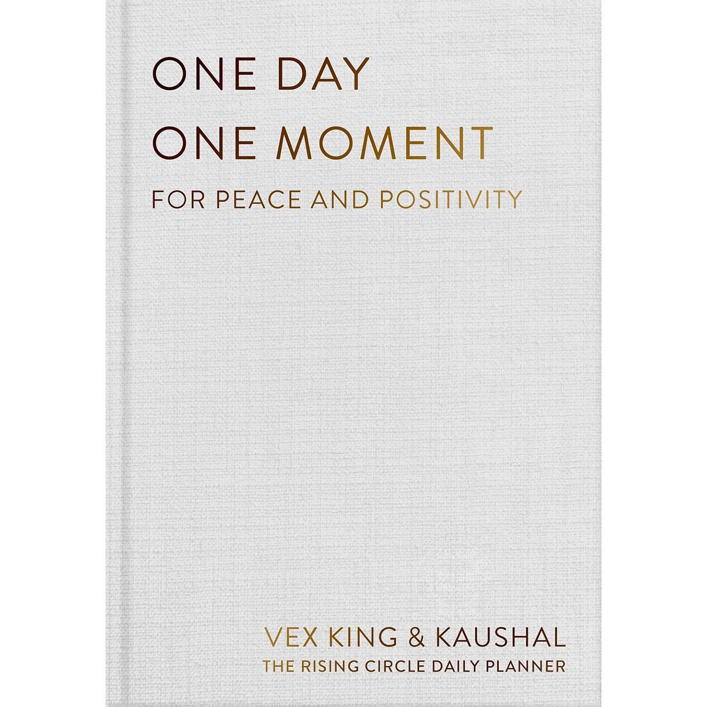 一日一念：每日和平与积极心态规划手册 Vex King 心理指导 英文原版 One Day One Moment