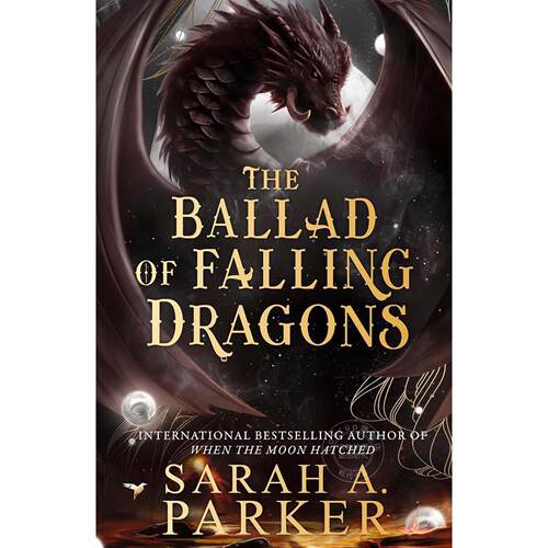现货 月落系列2 堕龙之歌 Sarah A. Parker 奇幻小说 英文原版 The Ballad of Falling Dragons