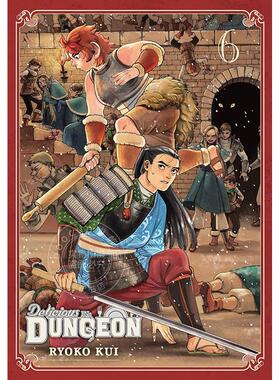 迷宫饭 第六卷 九井谅子 Ryoko Kui 英文原版漫画 Delicious in Dungeon Vol.6