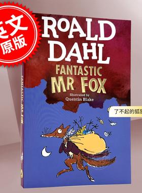 预售 了不起的狐狸爸爸 罗尔德达尔小说系列 Roald Dahl 英文原版 Fantastic Mr Fox 课外阅读趣味故事书