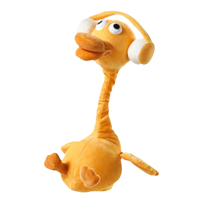 科巢复读鸭毛绒玩具说话的鸭子