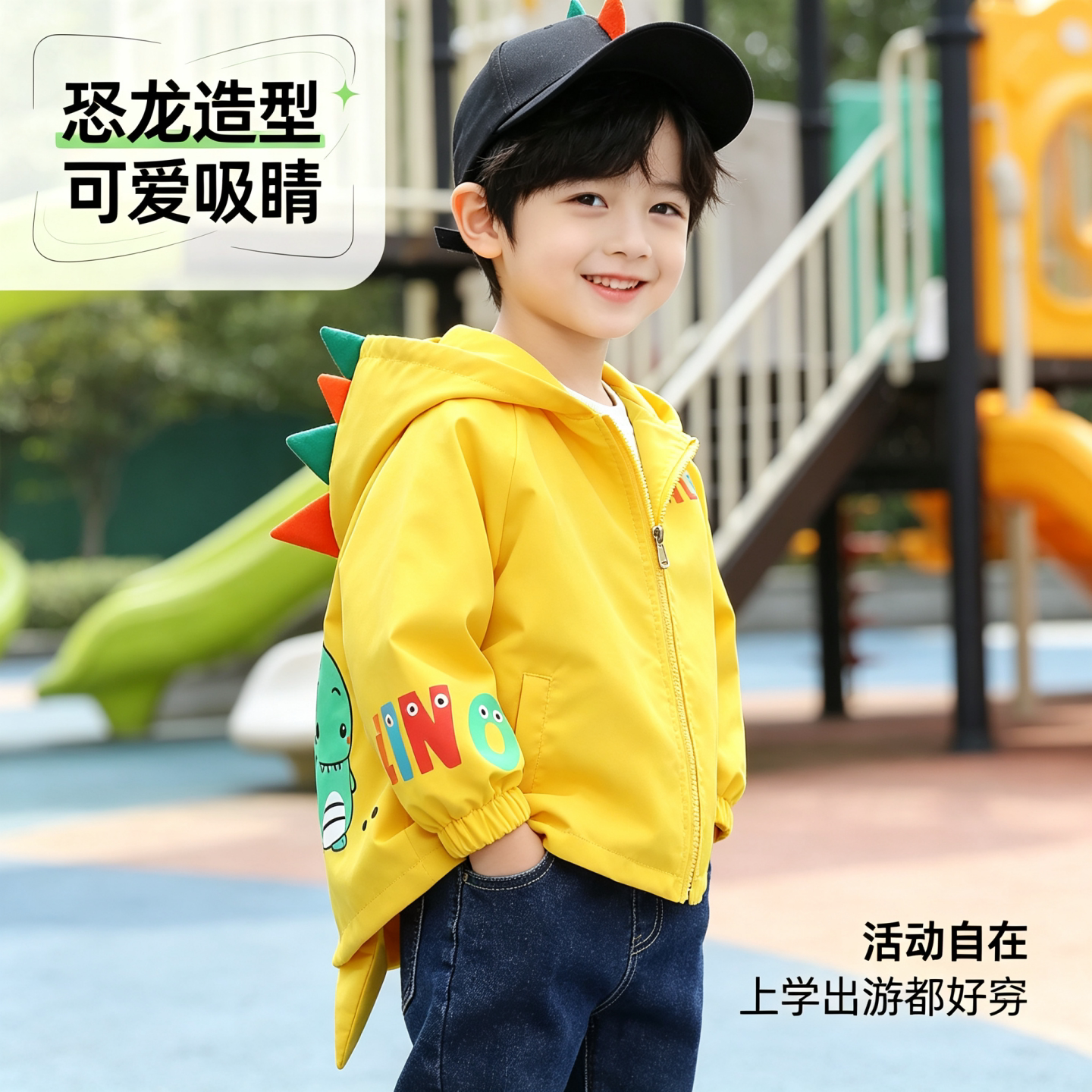 童装男童外套2026春装新款中小童