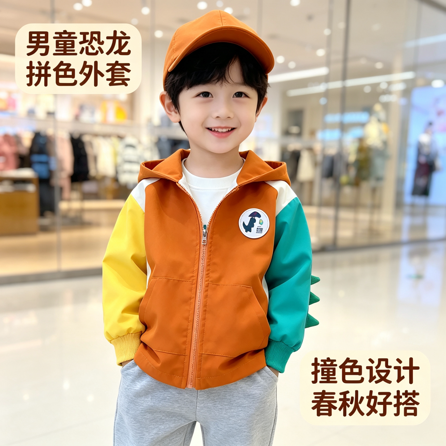 童装男童外套春秋装2025新款韩版
