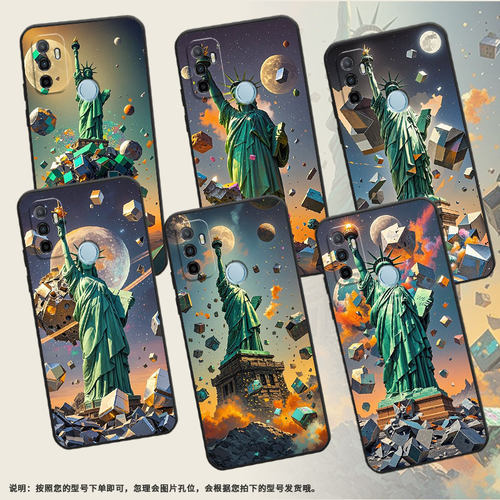适用oppoa1k手机壳cph1923黑色a3磨砂壳cph1803自由女神像a52020男女a5s软壳0pp0a9x皮套a8高级a16e保护套