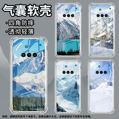 适用NothingPhone3手机壳Phone3A防摔雪山风景气囊壳3APro中国风NothingPhoneCMF2Pro硅胶高级感保护套