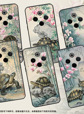 适用vivoY78手机壳Y78Plus全包边V2271A纯黑色viviY200Pro硅胶Y100耐磨粉色玉兰花商务vivoY300Plus保护套