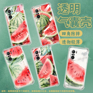 适用三星A32手机壳三星A33时尚 三星A34大西瓜三星A42气囊壳三星A51防摔高级感全包边简约硅胶保护套
