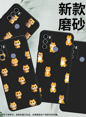 适用MotoG31手机气囊壳MotorolaG41四角防摔Q版小猫商务摩托罗拉G40Fusion手机壳PANV0005IN时尚保护套