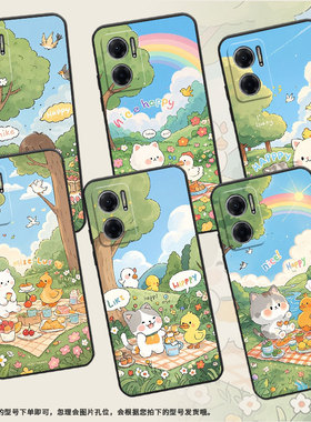 适用红米Note11T手机壳note10s防摔M2103K19I软壳可爱的小猫RedmiNote11SE高级2201116TG时尚note11R保护套