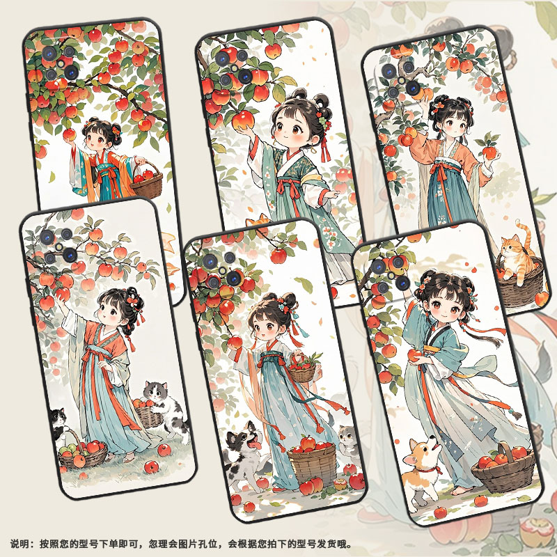 适用oppoa92s手机壳a92不掉色pdkm00萌系小姑娘软壳0pp0a93s防摔pfgm00商务a94纯黑色硅胶a95高级a97保护套