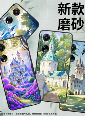 适用OPPOA1手机壳A3活力版PHJ110商务A1i软壳蓝色小城堡A1s时尚A2高级PJU110纯黑色0pp0A5轻薄2025保护套