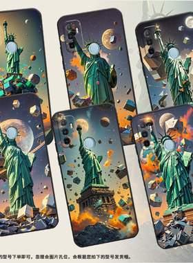 适用oppoa56s手机壳4g国外硅胶cph2471黑色a40男女cph2073软壳0pp0a32自由女神像商务a33高级pehm00保护套