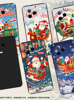 适用传音InfinixNote30VIP手机壳中国风圣诞老人Note12超薄InfinixNote12Pro磨砂壳Note40x高级感保护套