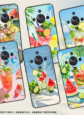 适用荣耀X9A手机壳ALI-NX1商务X9C黑色西瓜薄荷冰X50Pro防摔V40轻奢版ALI-AN00软壳X50GT硅胶荣耀V40保护套