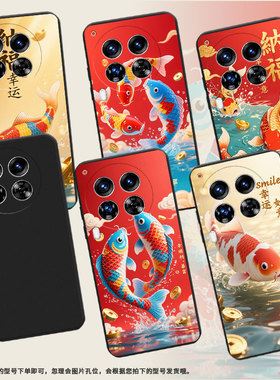 适用传音TecnoCamon30Premier手机壳中国风彩色锦鲤Camon40全包边磨砂壳TecnoCamon40Pro商务时尚保护套