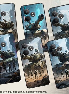 适用RealmeGTNeo6se手机壳GT大师探索版真我GT6防摔爆RMX3115坦克巨兽硅胶GT5Pro商务X7Pro至尊版磨砂壳