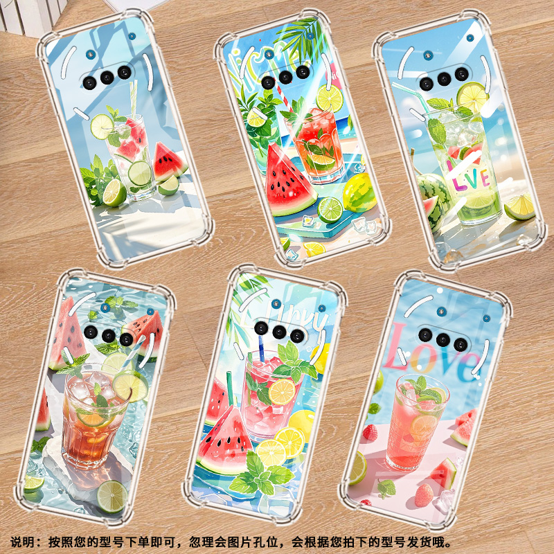 适用NothingPhone3A手机壳Phone3APro防摔夏天冰饮气囊壳Phone3中国风NothingPhoneCMF2Pro高级感保护套