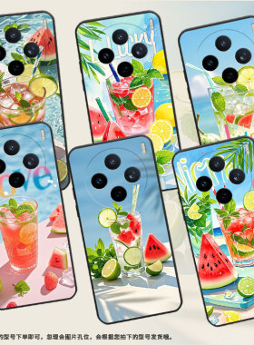 适用vivoY300i手机壳V2432全包边Y500西瓜冰饮V2452GA保护套vivoY300GT硅胶X200s商务V2419A个性软壳