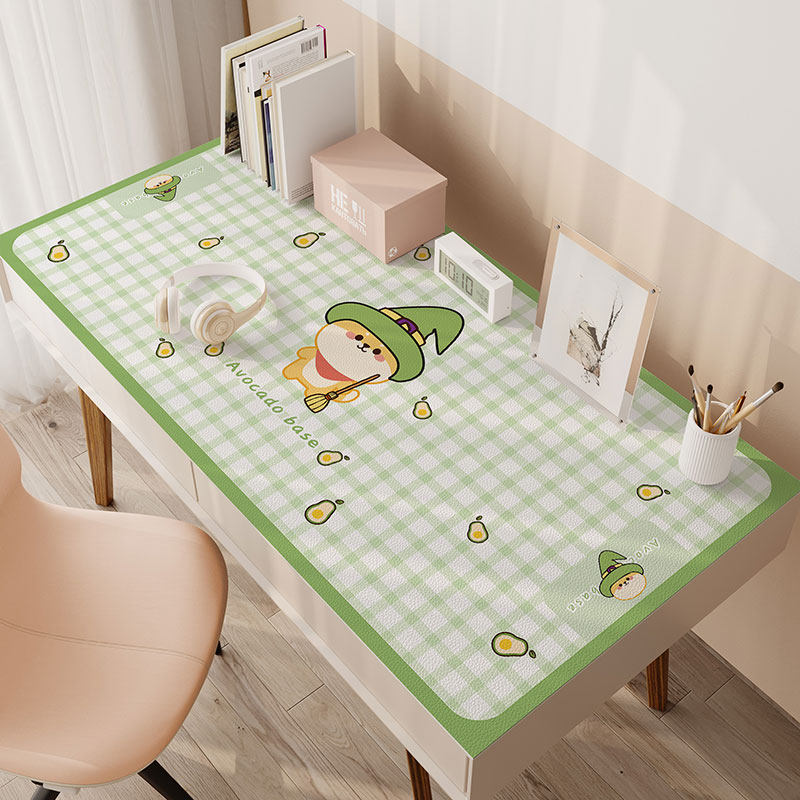 可爱卡通书桌桌布防水学生课桌桌垫书桌垫学习桌梳妆台垫子可裁剪
