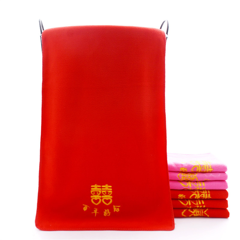 结婚回礼毛巾婚庆大红色加厚绣喜字单双条礼盒非纯棉回礼毛巾批發|msdalam kategori rumah harian, tuala/tuala mandi/jubah mandi, tuala/tuala - dari Buy2taobao.com untuk memberikan perkhidmatan ejen Taobao profesional membeli