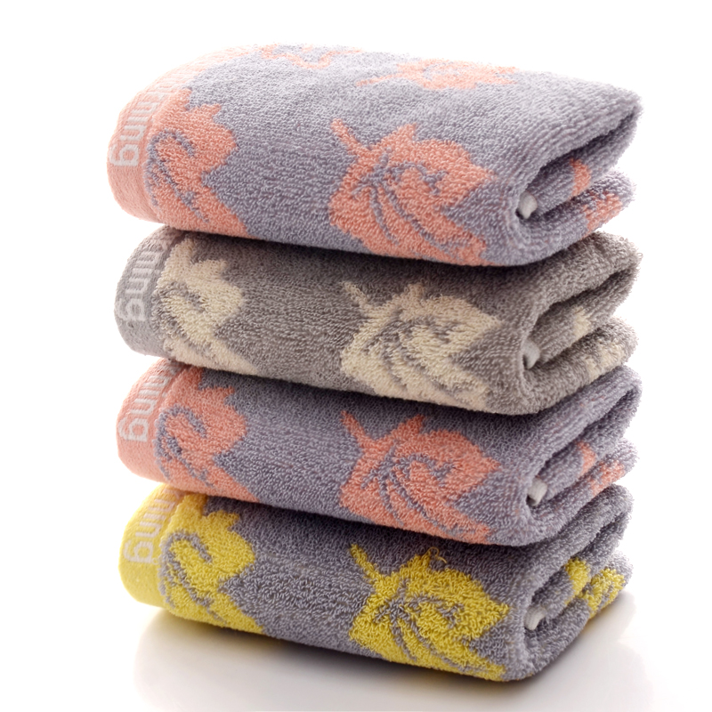 3条装柔软吸水回礼直批洗脸毛巾