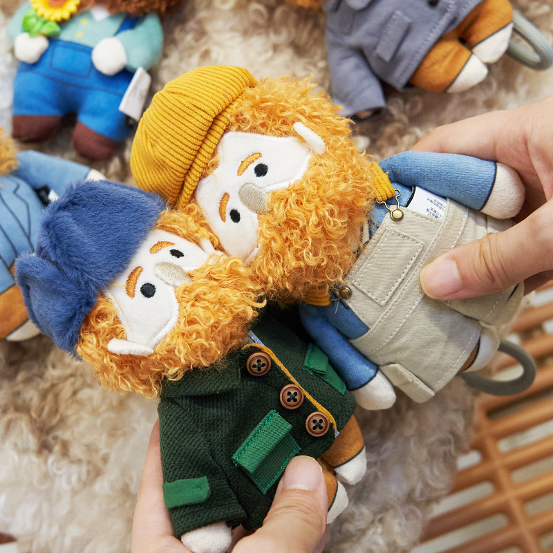 致敬大师系列梵高莫奈自画像挂件