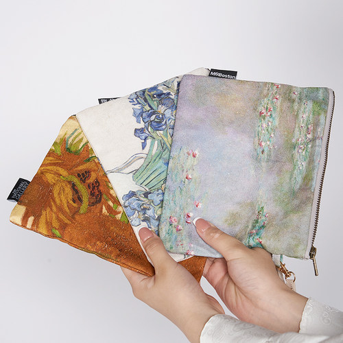 MFA波士顿美术馆莫奈睡莲收纳袋