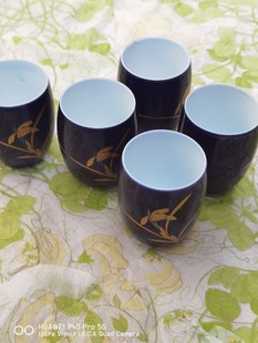 香兰东社茶杯水杯3个,如有轻微痕迹属于正常现象