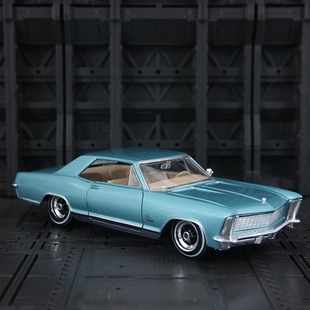 别克里维埃拉合金汽车模型摆件收藏桌面礼物送朋友 26仿真1965款