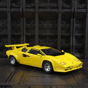 24仿真兰博康塔什LP500S合金车模摆件转向避震儿童玩具车礼物