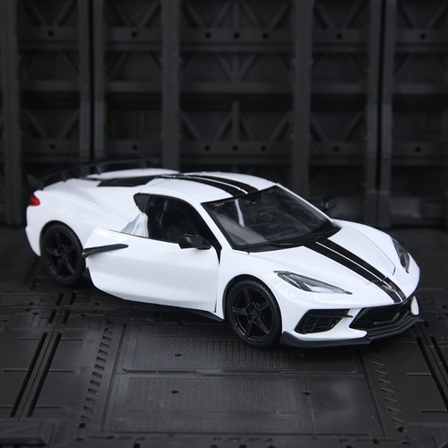 1:24仿真2020款Chevrolet Corvette克尔维特C8合金汽车模型送男生