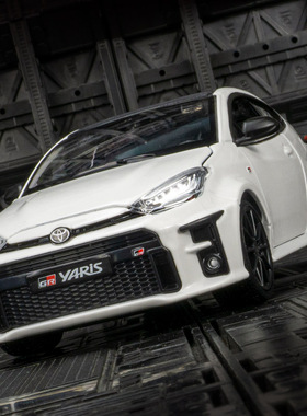 1:24仿真丰田雅力士Toyota GR Yaris合金车模摆件收藏礼物送男友