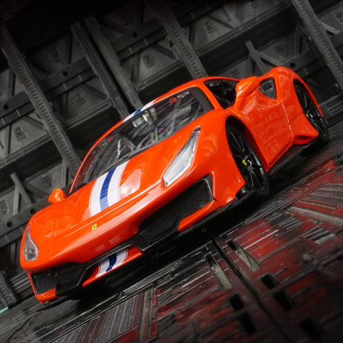 法拉利488PISTA合金跑车模型