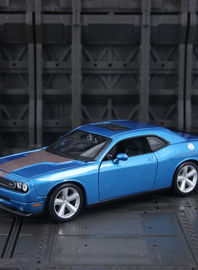1:24仿真2008款道奇挑战者SRT8合金超级跑车模型静态摆件收藏礼物